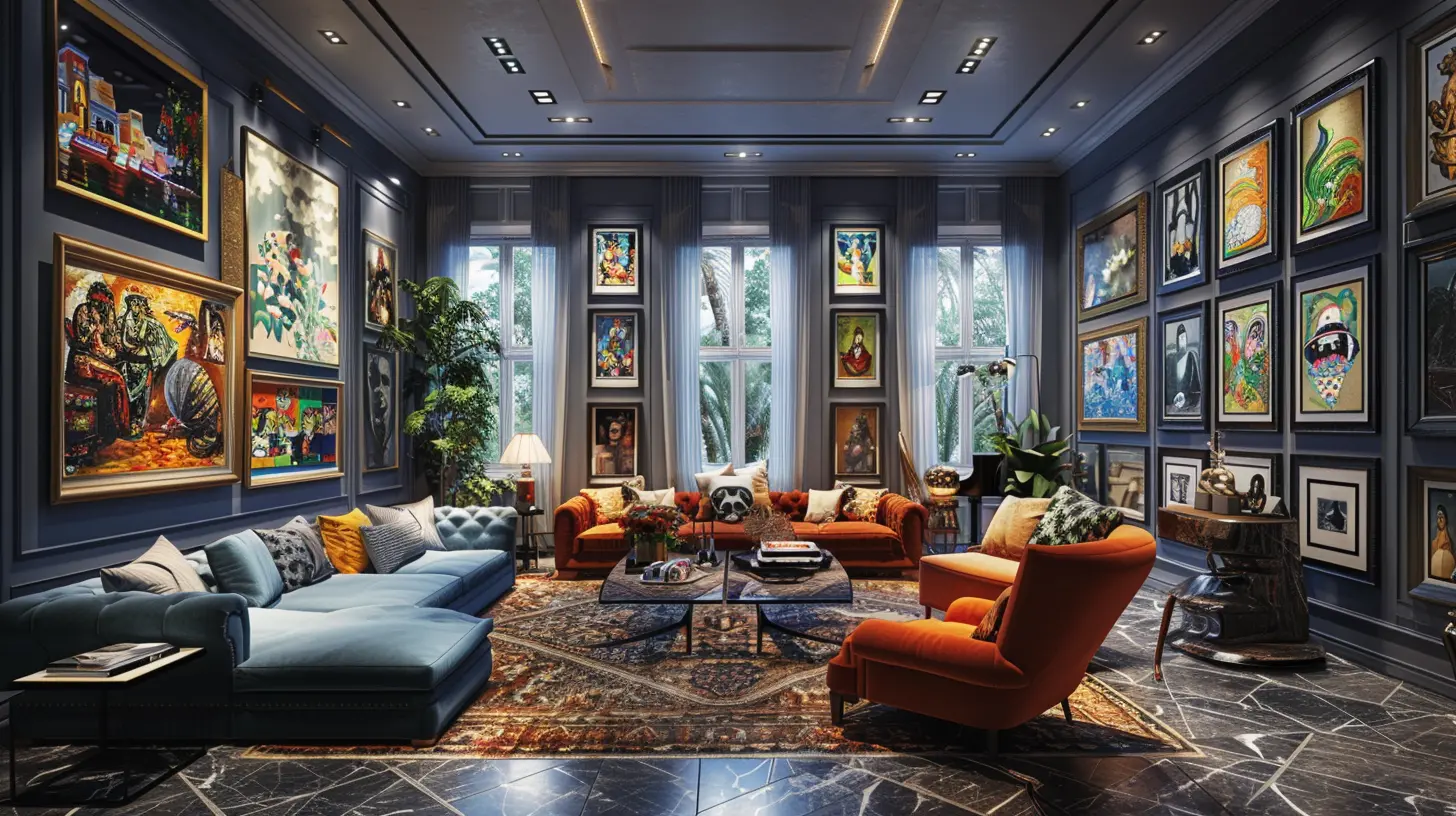 How to Incorporate Art Collections into Your Luxury Home