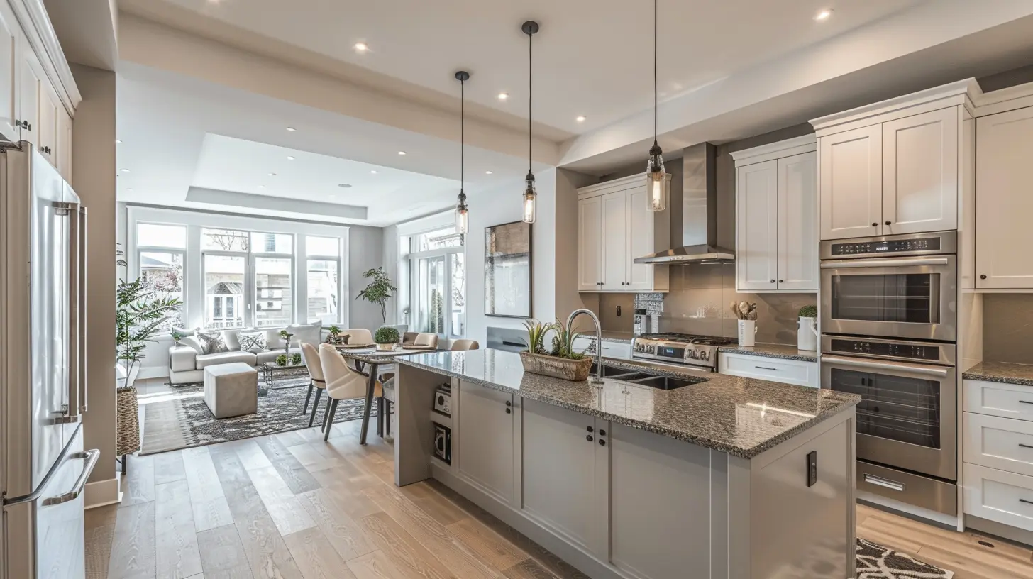 Staging Tricks to Make a Small Kitchen Look Spacious