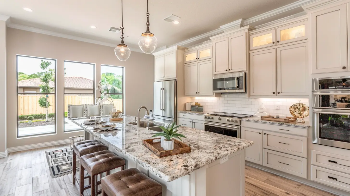 Staging Tricks to Make a Small Kitchen Look Spacious