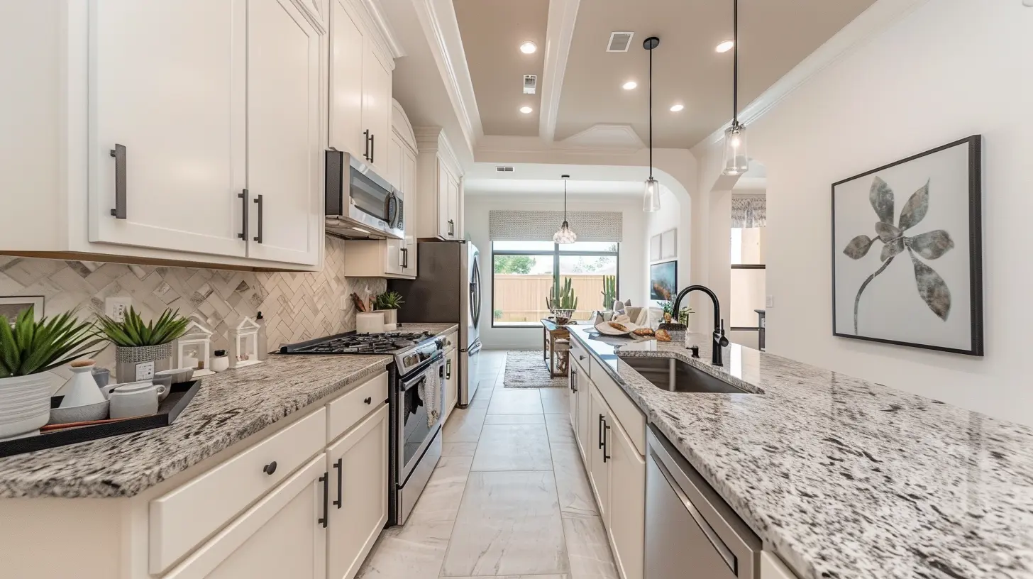 Staging Tricks to Make a Small Kitchen Look Spacious