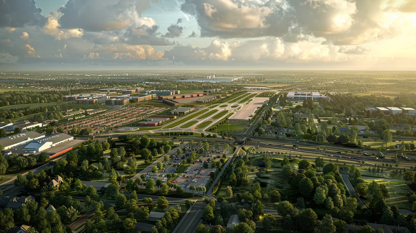 The Impact of Transportation Hubs on Land Development Potential
