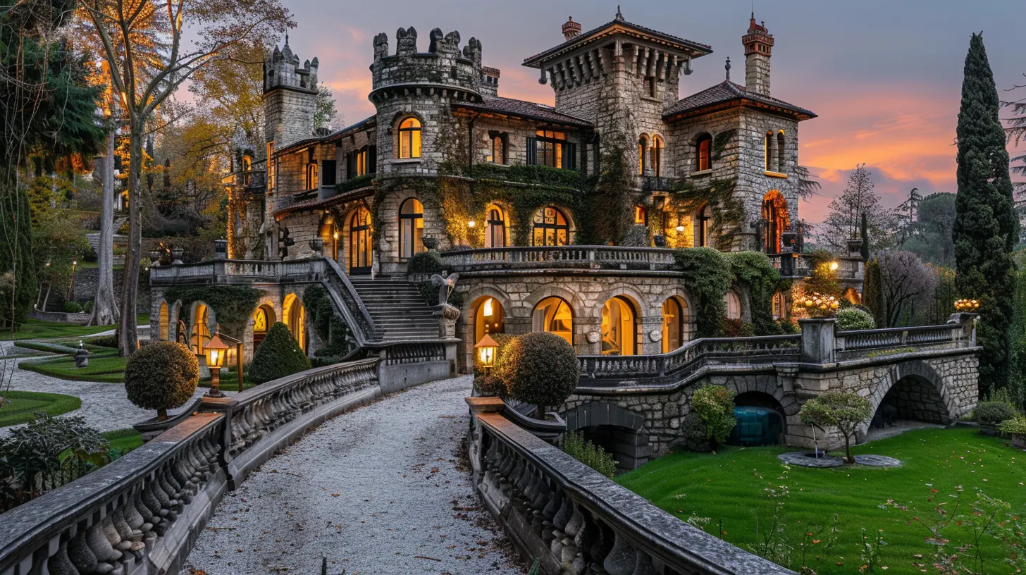 The Majestic Appeal of Castle-Like Luxury Properties