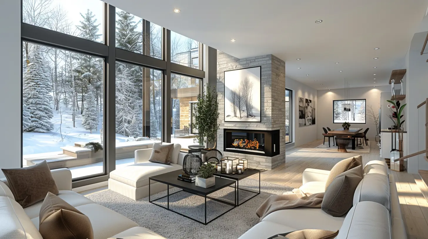 The Right Way to Stage a Home in Winter