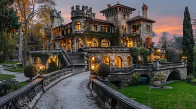 The Majestic Appeal of Castle-Like Luxury Properties