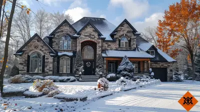 The Right Way to Stage a Home in Winter