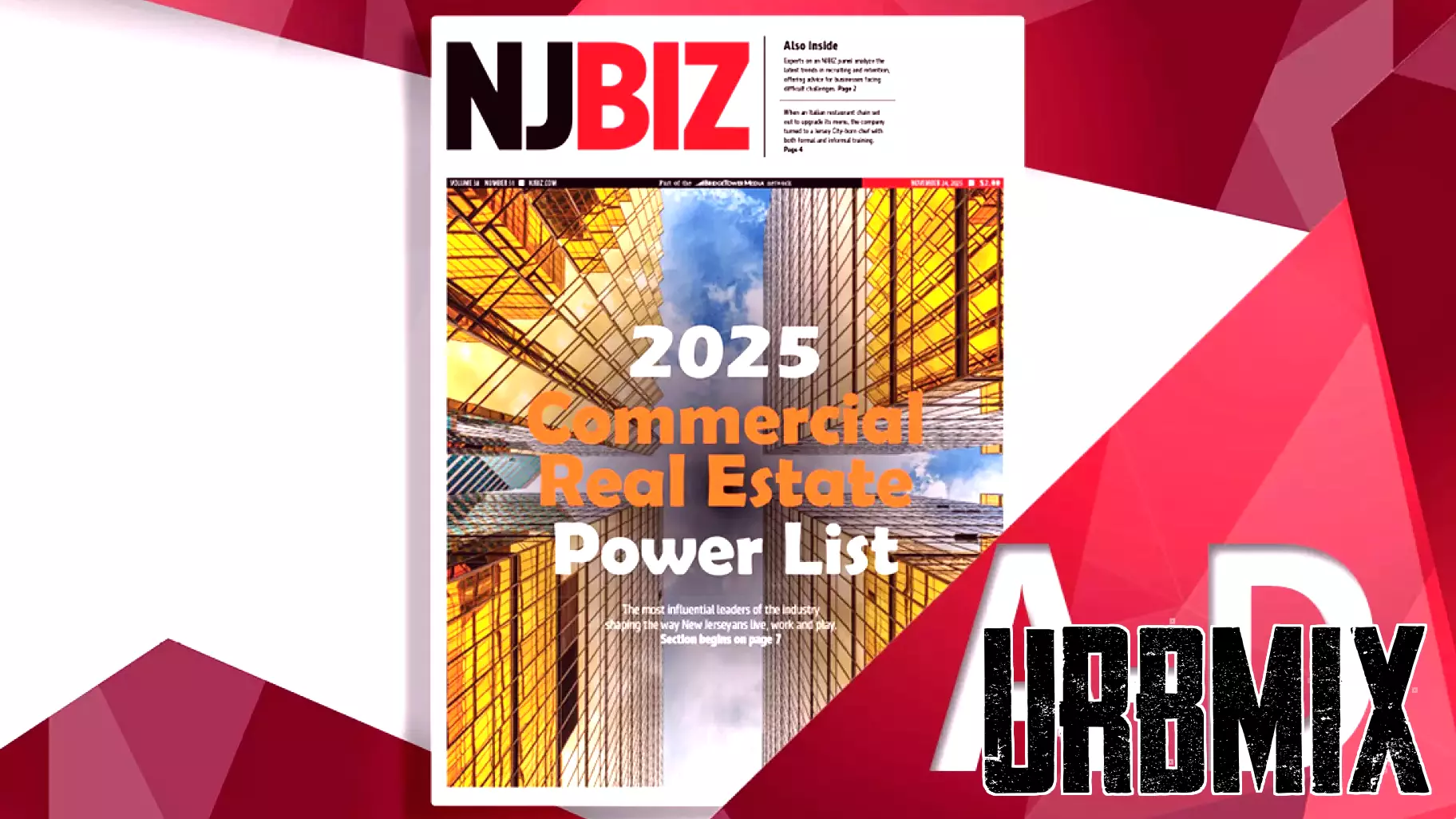 2025 NJBIZ Commercial Real Estate Power List: Influential Leaders Shaping New Jersey