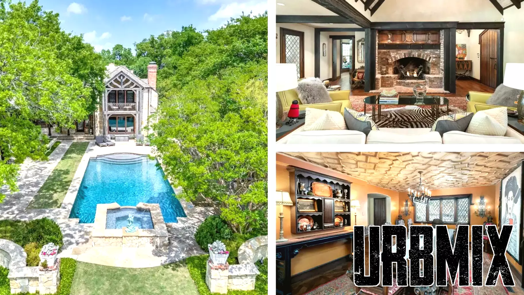 Enchanting Architect-Designed Dallas Castle Listed at $5.5 Million: 'A True Masterpiece'