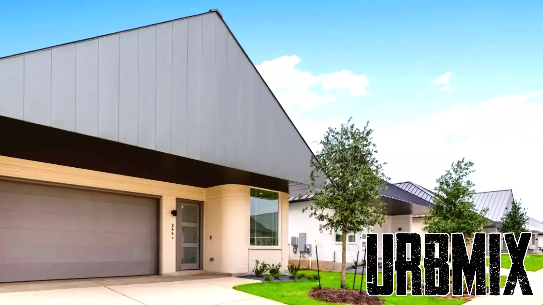 Futuristic 3D-Printed Homes Showcase Innovation in Texas Neighborhood