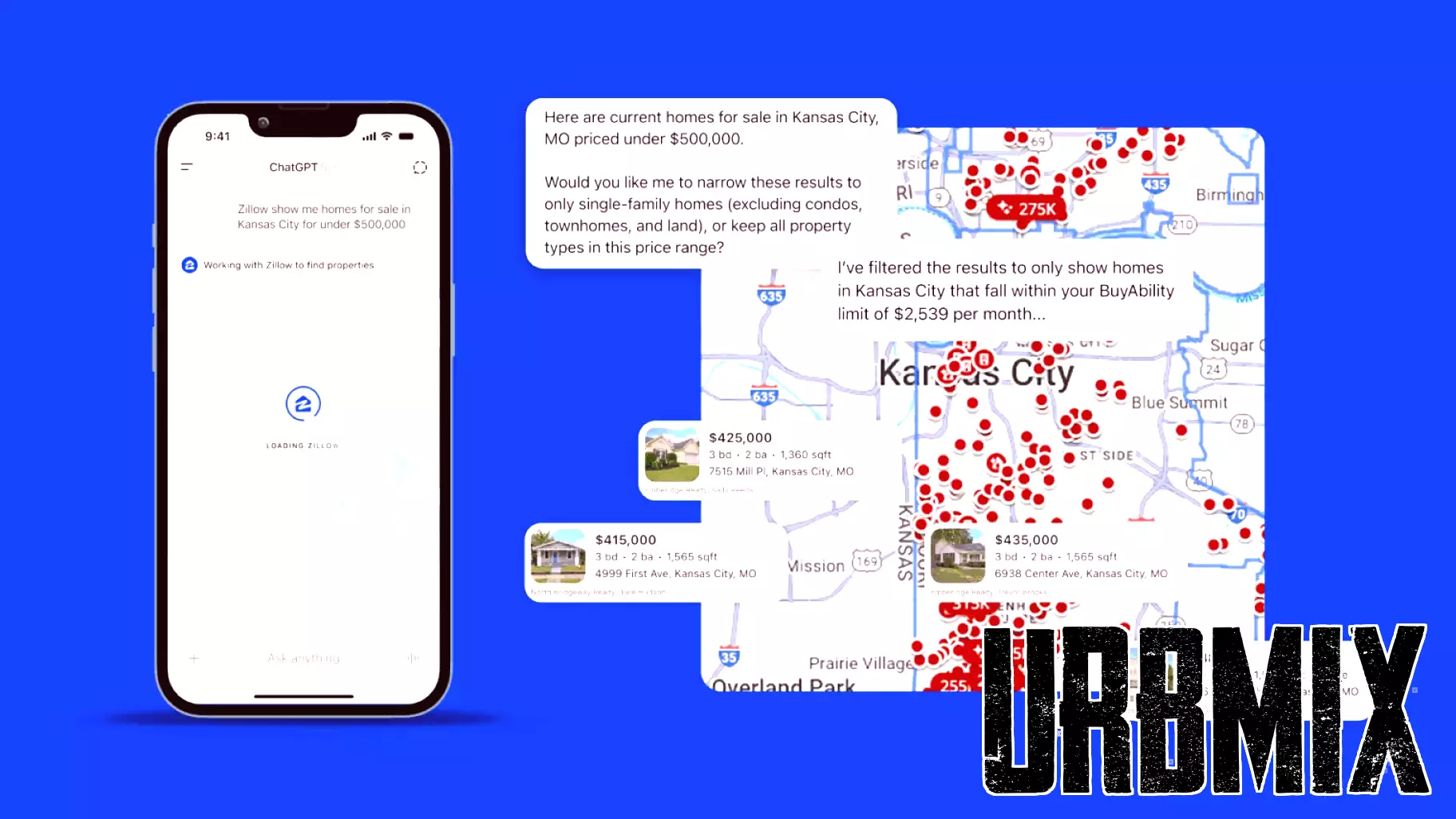 Zillow Launches Innovative Real Estate App Powered by ChatGPT