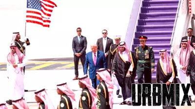 Saudi Crown Prince Rolls Out the Red Carpet for President Trump