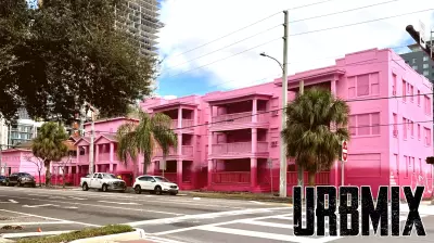 St. Pete's pink buildings tease 29-story luxury condo tower