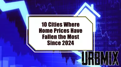 Top 10 Cities Experiencing Significant Home Price Drops Since 2024